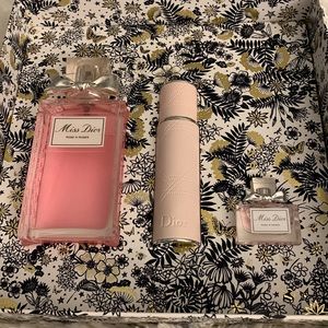 Miss Dior Rose N'Roses 3 Piece Gift Set